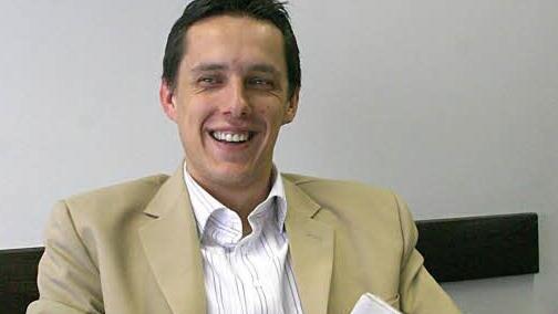 HSC-Vorstandssprecher Stefan Apfel stellte sich im großen Doppel-Interview zu Jahresbeginn gemeinsam mit seinem Manager Wolfgang Heyder kritischen Fragen. Die beiden Macher sehen ihren HSC auf einem guten Weg, der allerdings steinig und hart sei und das Ziel noch lange nicht erreicht ist. Foto: CT-Archiv