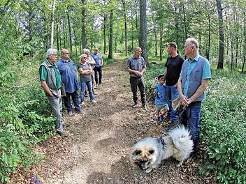 Der städtische Wald ist angesichts des Klimawandels in einem sehr schlechten Zustand. Das machte bei der Waldbegehung, zu der der Stadtrat und Bürger eingeladen waren. Dieter Britz