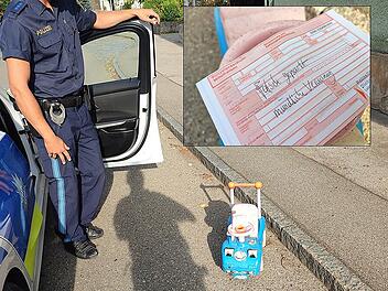 "Falschparker der besonderen Art" - Polizei stellt mündliche Verwarnung aus