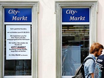 Nur noch bis Freitag hat der City-Markt am Maxplatz geöffnet. Foto: Matthias Hoch