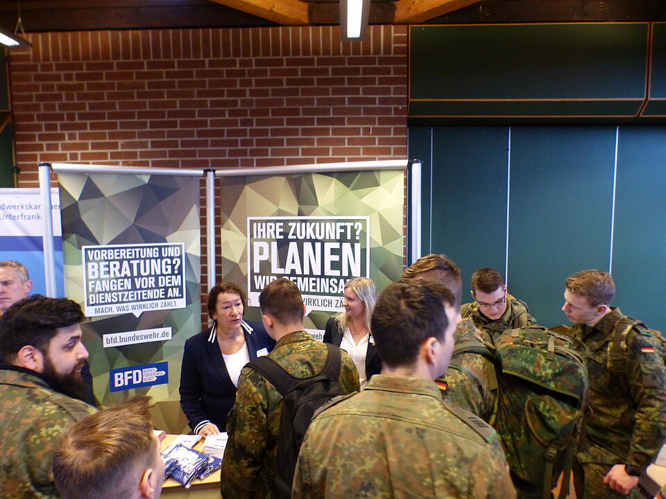 Jobmesse der Bundeswehr