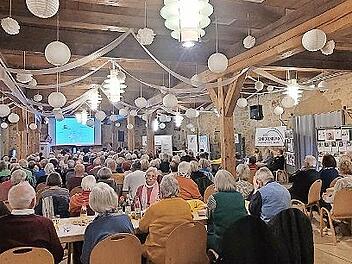 Der Zehntspeicher war gut besetzt.