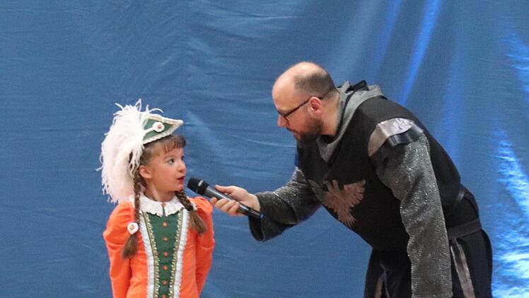 ESC-Kinderfasching in der Höchstadter Aischtalhalle.  Foto: Johanna Blum