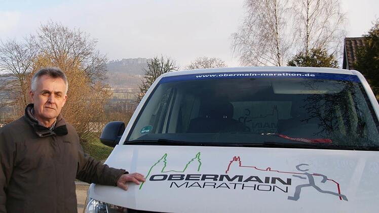 Karl-Heinz Drossel hat bereits 15-mal den Obermain-Marathon organisiert. Am 5. April läuft rund um den Staffelberg nichts. Foto: Archiv/Deller