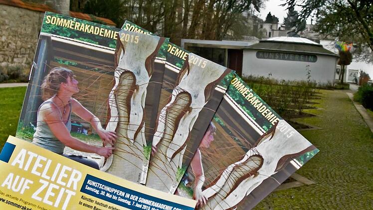 Eine große Palette an Workshops bietet die Coburger Sommerakademie. Zu den zentralen Veranstaltungsorten zählt der Kunstverein Coburg im Kleinen Rosengarten. Foto: Jochen Berger