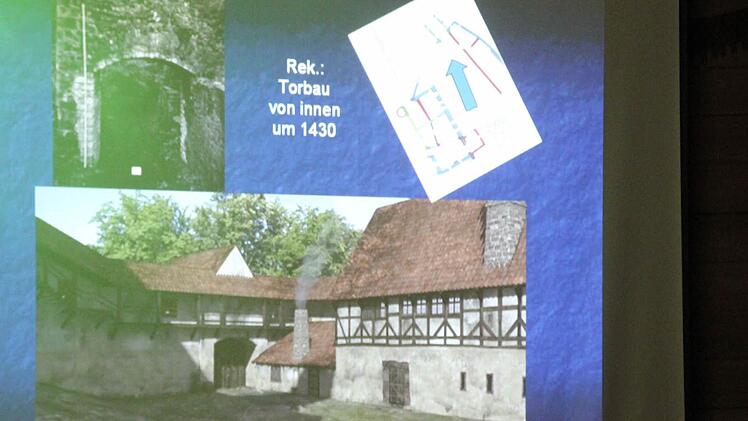 Das Innere der Bramburg.