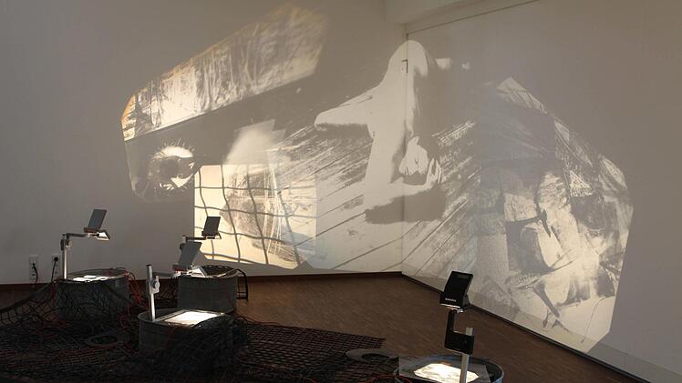 Die Installation "lichtteig" von Angeika FlaigMichael Wunder