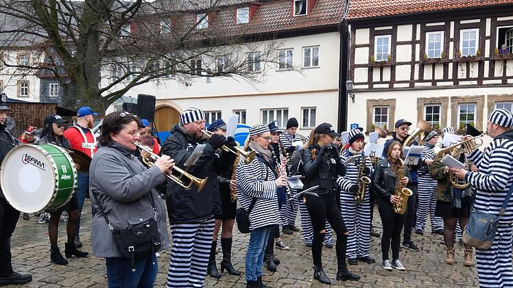 Die Stadtkapelle Seßlach. Foto: Simone Bastian