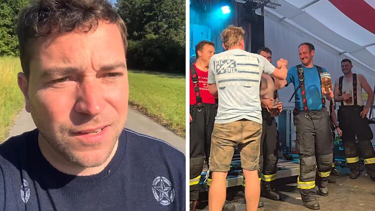 "Dorfrocker" feiern Feuerwehr nach Einsatz - harsche Kritik im Netz
