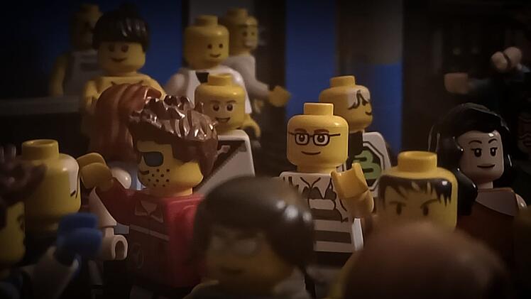 Fotostrecke: Legendärer fränkischer Nachtclub mit Legosteinen wieder zum Leben erweckt