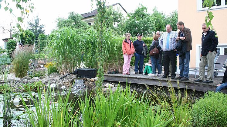 Tag der offenen Gartentür in Pommersfelden Foto: Evi Seeger