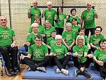 Die Teilnehmer der Sportgruppe "Gemeinsam gegen Krebs e.V." Foto: pr