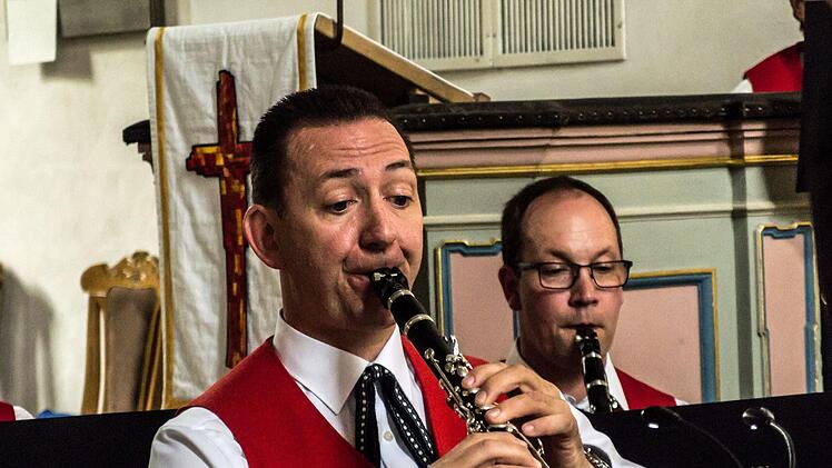 Reichlich Applaus erhielt das Musikverein Stadt Rödental unter Leitung von Lena Wegener bei seinem Konzert in der Heilig-Kreuz-Kirche Coburg.Foto: Jochen Berger