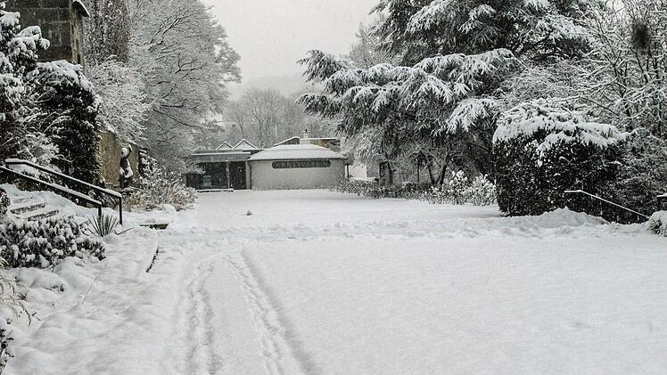 Winterimpressionen aus Coburg: Kleiner RosengartenFoto: Jochen Berger