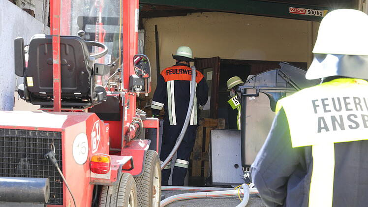 Brand in Absauganlage in Ansbacher Industriebetrieb