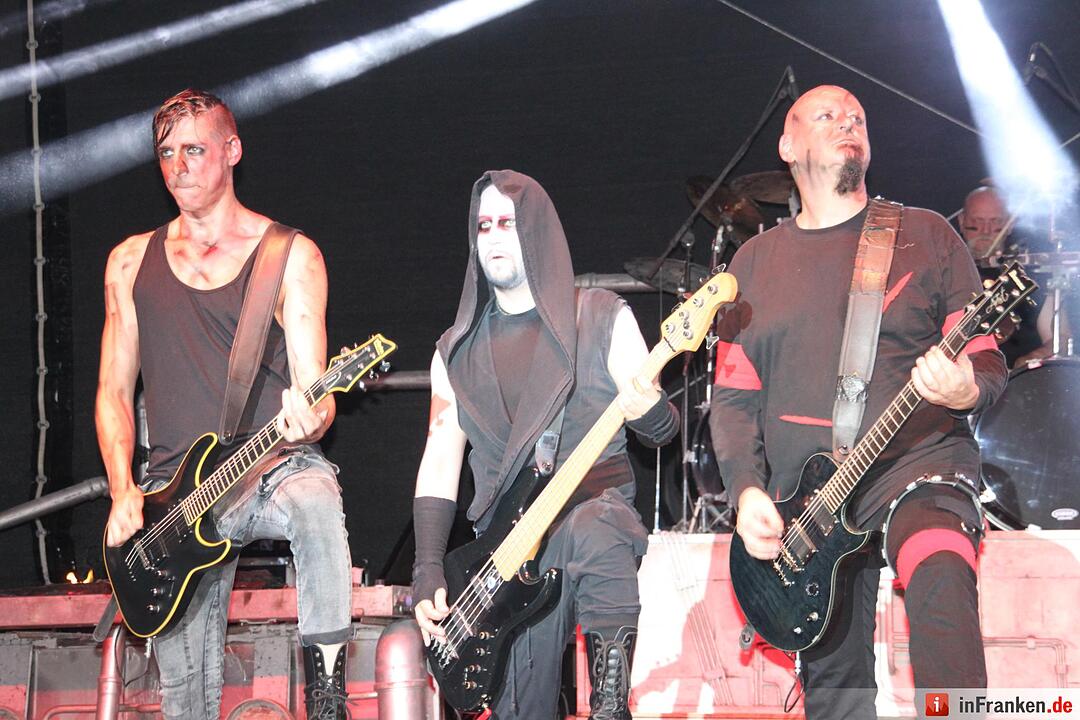 Stahlzeit-Konzert in Kulmbach auf der Plassenburg