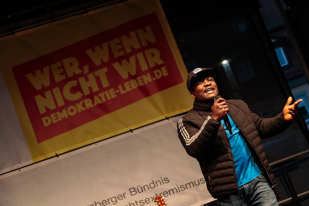 Fest der Demokratie, III. Weg und Anti-Nazi-Demonstrationen in Bamberg