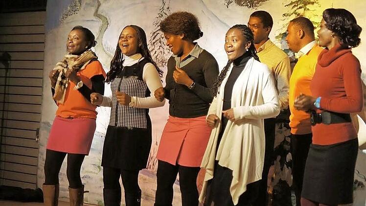 "Le choeur madrigal" aus Kamerun