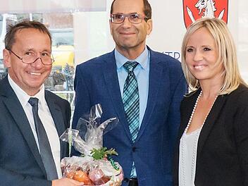 Bürgermeister Norbert Gräbner (l.) und Geschäftsleiterin Katja Wich sind ein eingespieltes Team. Nun will Wich selbst eine Liste bei der Kommunalwahl an den Start bringen. Foto: Veronika Schadeck
