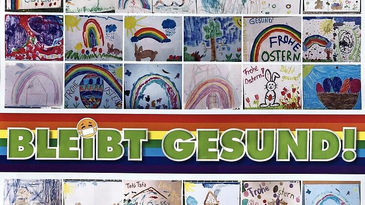 All die kleinen Kunstwerke wurden in einer Collage vereint. Foto: See