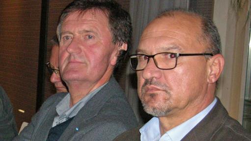 Aufmerksam verfolgte Bürgermeister H.P. Laschka (links) die Argumentationen zur Gründung einer Arbeitsgemeinschaft zur Integrierten Ländlichen Entwicklung. Wird Mitwitz dabei sein ?