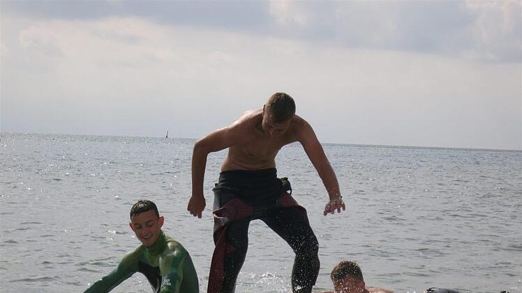 Vincent Jakob (R&ouml;llbach), Christoph Geske (W&ouml;rth), Nico  Prockner (W&ouml;rth). Foto: Ralf Sauer