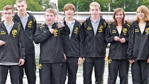 Freuen durften sich die Jugendlichen über die Bronzemedaille bei den deutschen Meisterschaften.  Fotos: privat