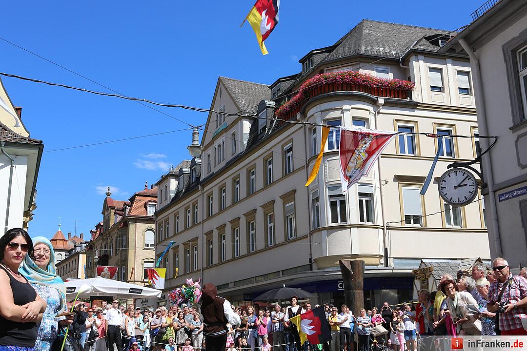 Rakoczyfest in Bad Kissingen mit Umzug; Foto: Barbara Herbst