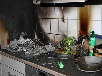 Bei einem Wohnhausbrand in Oberreichenbach wurde eine Frau leicht verletzt, zwei Katzen kamen bei dem Feuer um. Die Wohnung ist nicht bewohnbar. Foto: Richard Sänger