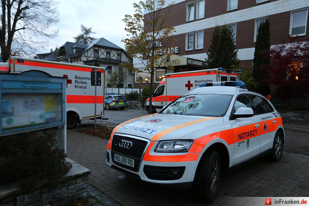 BRK-Einsatz in Hotel in Bad Steben