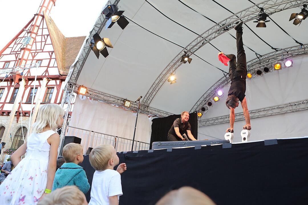 Einrücke vom Artistik-Festival ZirkArt in Forchheim