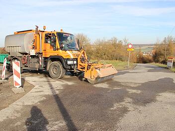In Poppenlauer werden Flurwege saniert.Heike Beudert