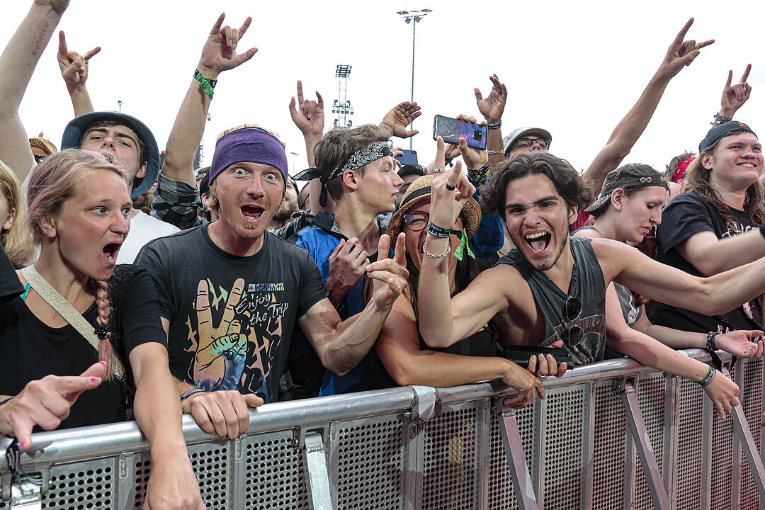 Slash feat. Myles Kennedy and The Conspirators bringen ihre Fans bei Rock im Park 2019 zum Durchdrehen