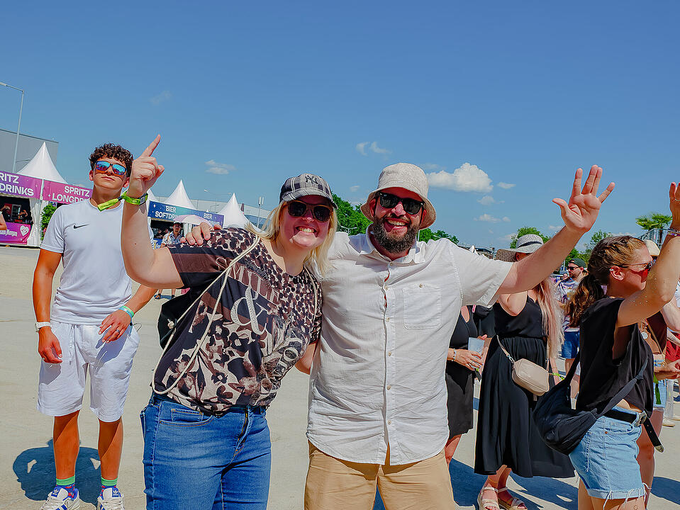 Erstklassiges Festivalfeeling