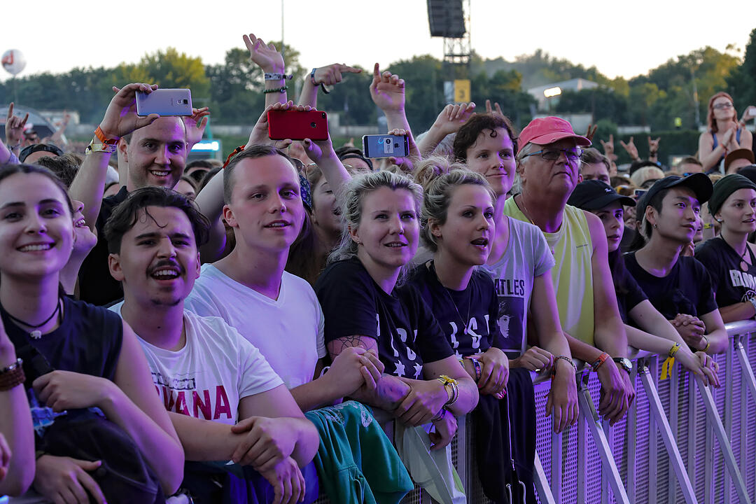 Die Foo Fighters bei Rock im Park 2018.