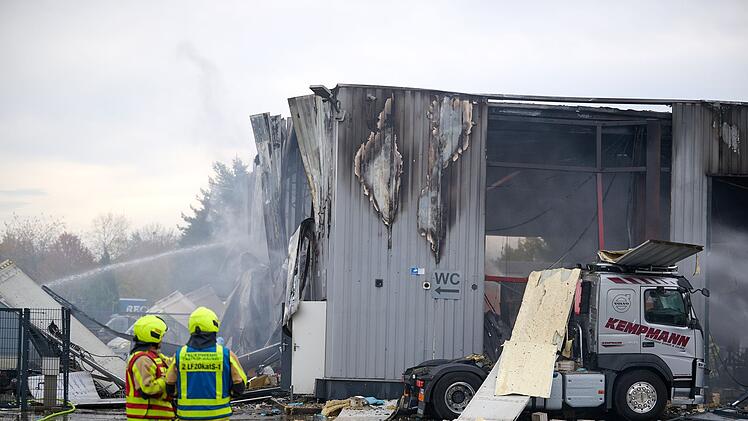 Explosion auf Firmengelände in Castop-Rauxel