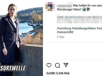 Würzburger OB-Kandidatin mit besonderem Vorstoß - Surfwelle auf Main?