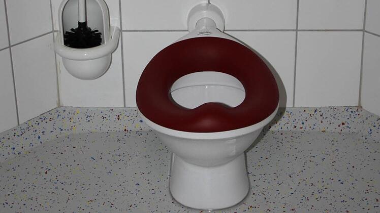 Auch die Toilette ist im Mini-Format