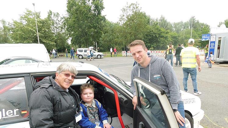 Opa Reinhold Sippel mit Oskar und Stefan Danicic
