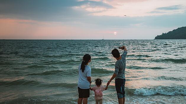 Urlaubsbilder mit Kindern