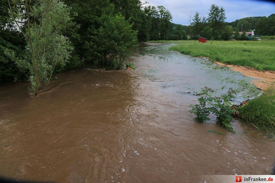 Hochwasser in Rauhenebrach