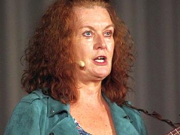 Annette von Bamberg spielte auch mit Klischees und Vorurteilen beider Geschlechter.