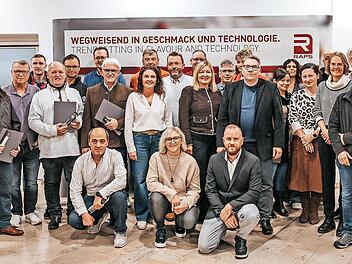 Die Jubilare der Raps-Gruppe.