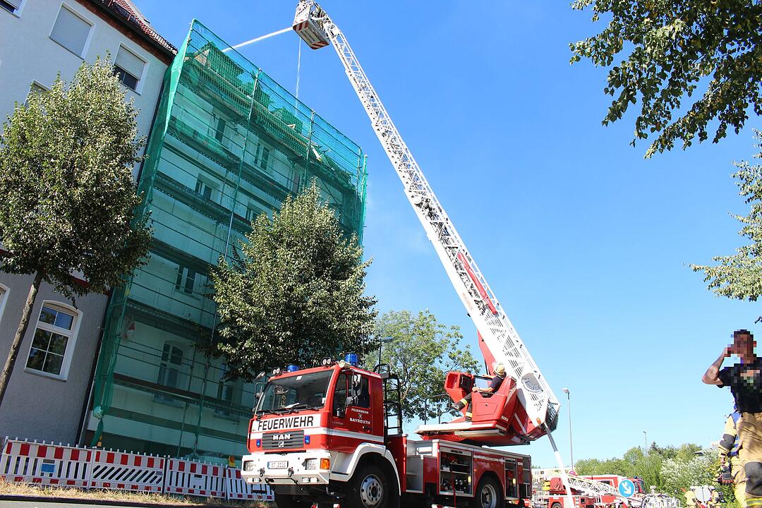 Wohnhausbrand in Bayreuth