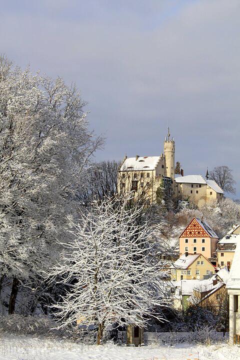 Schnee und Eis - Die schönsten Aufnahmen aus Franken