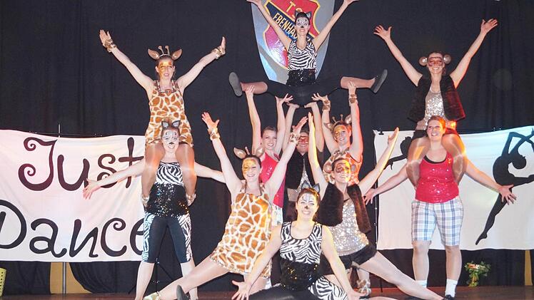 Eine Menge geboten war beim Showtanz-Festival in Ebenhausen. Foto: Doris Bauer
