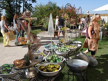 Kommen, sehen, staunen, lautete die Devise bei der Messe "Gartenlust". Fotos: Matthias Erlwein