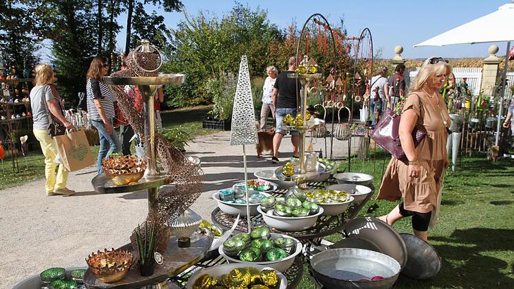 Kommen, sehen, staunen, lautete die Devise bei der Messe "Gartenlust". Fotos: Matthias Erlwein