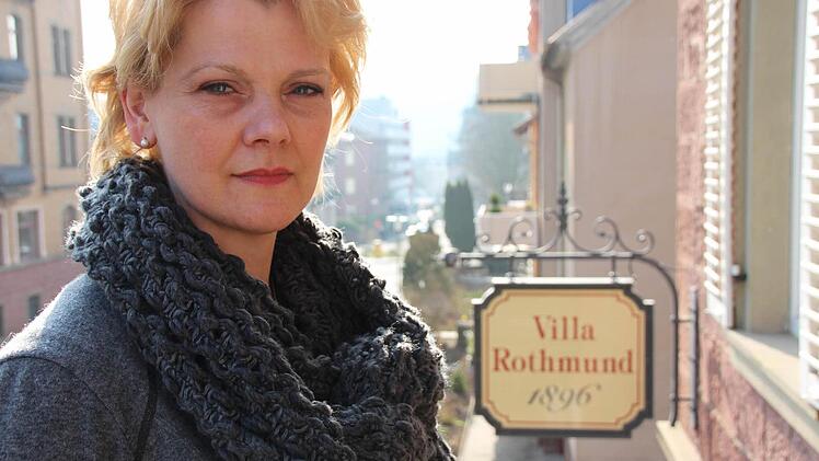 Daniela Schätzlein führt die Villa Rothmund in der Frühlingsstraße. Foto: Benedikt Borst