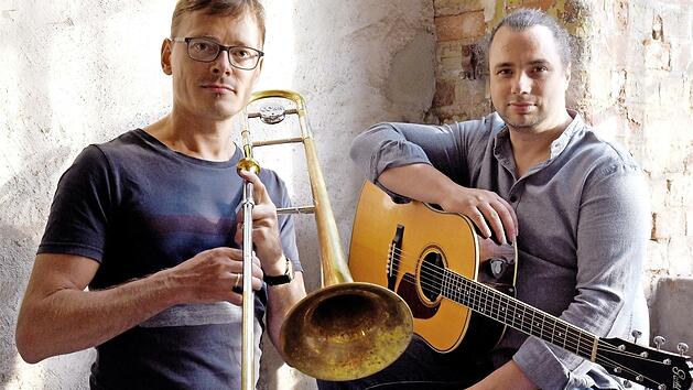 Andreas Uhlmann (l.) und Matthias Ehrig erzeugen zu zweit den Sound einer ganzen Band.